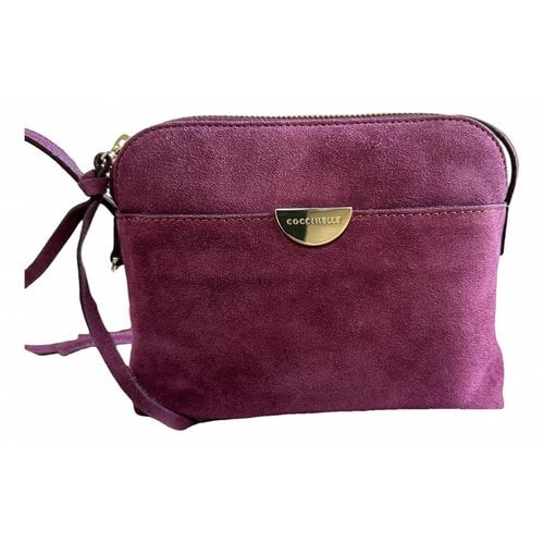 Pre-owned Coccinelle Crossbody Bag In Purple