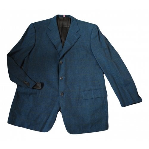 Pre-owned Ermenegildo Zegna Wool Jacket In Blue