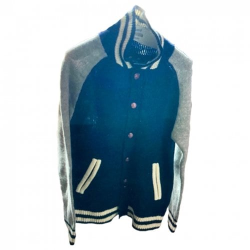 Pre-owned Tommy Hilfiger Wool Pull In Blue