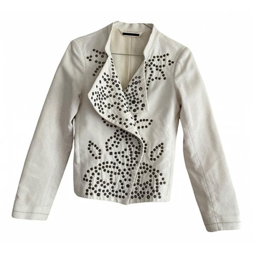Pre-owned Barbara Bui Jacket In White