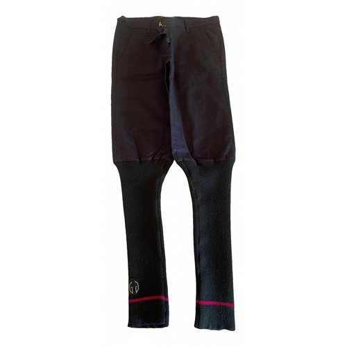 Pre-owned Golden Goose Trousers In Blue