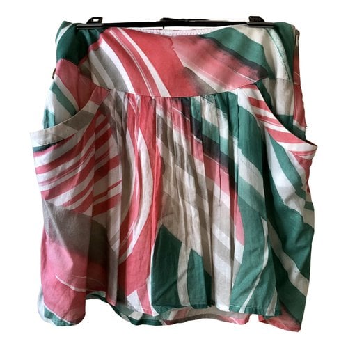 Pre-owned Patrizia Pepe Mini Skirt In Multicolour