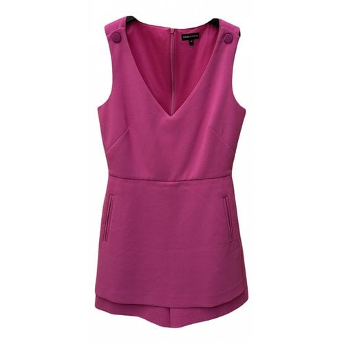 Pre-owned Emporio Armani Dress In Pink