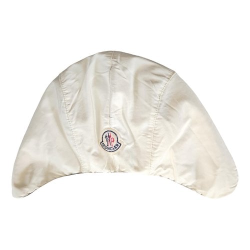 Pre-owned Moncler Hat In Beige