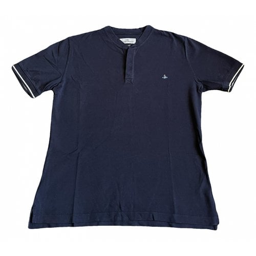 Pre-owned Vivienne Westwood T-shirt In Navy