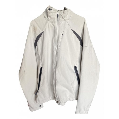 Pre-owned Columbia Coat In White