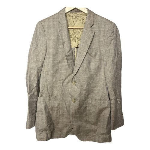 Pre-owned Loro Piana Linen Suit In Beige
