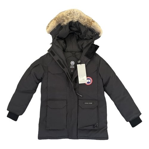 Pre-owned Canada Goose Expedition Parka In Navy