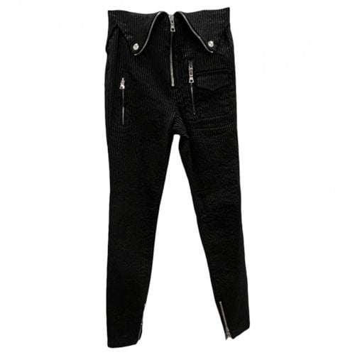 Pre-owned Rta Slim Pants In Black