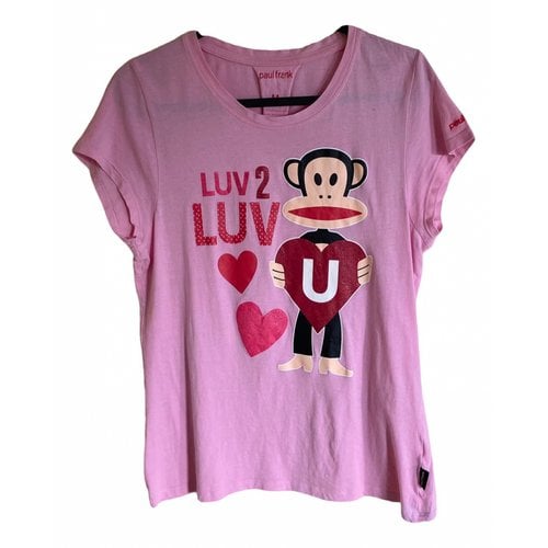Pre-owned Paul Frank T-shirt In Pink