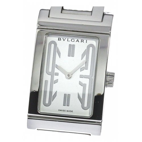 Pre-owned Bvlgari Watch In White