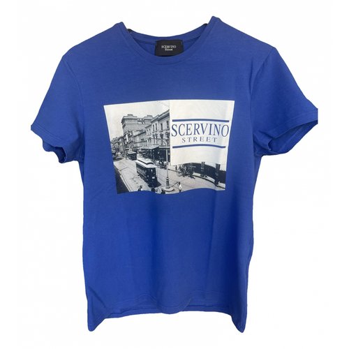Pre-owned Ermanno Scervino T-shirt In Blue
