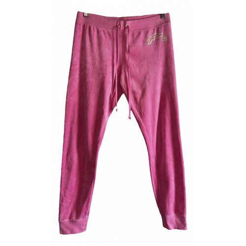 Pre-owned Juicy Couture Carot Pants In Pink
