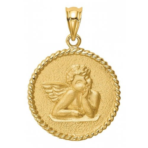 Pre-owned Apple Yellow Gold Pendant