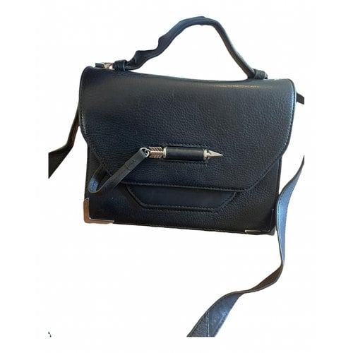 Pre-owned Mackage Leather Handbag In Black