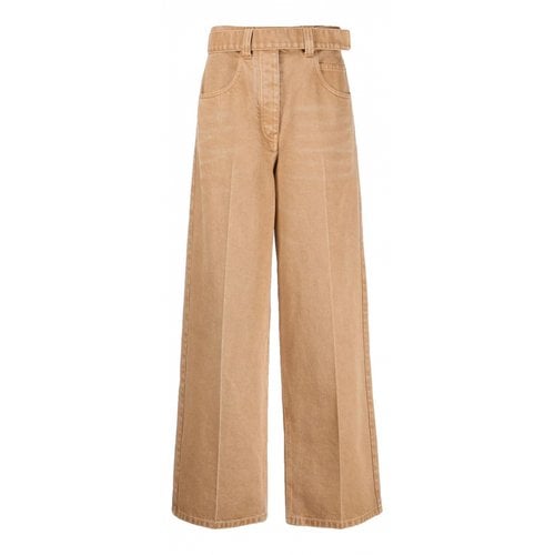 Pre-owned Alexander Wang Large Jeans In Khaki