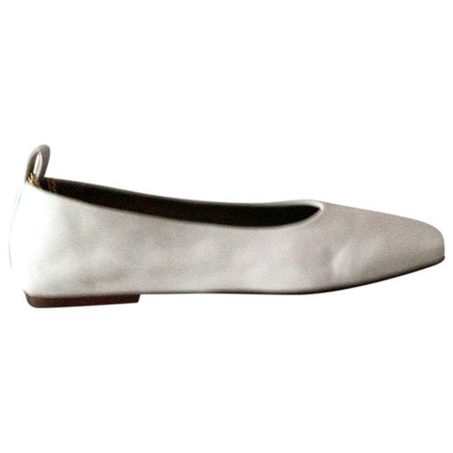 Pre-owned Maria Luca Leather Boots In White