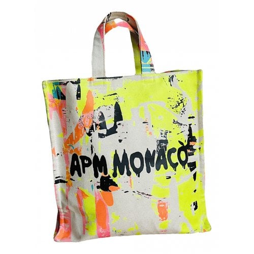 Pre-owned Apm Monaco Cloth Tote In Multicolour