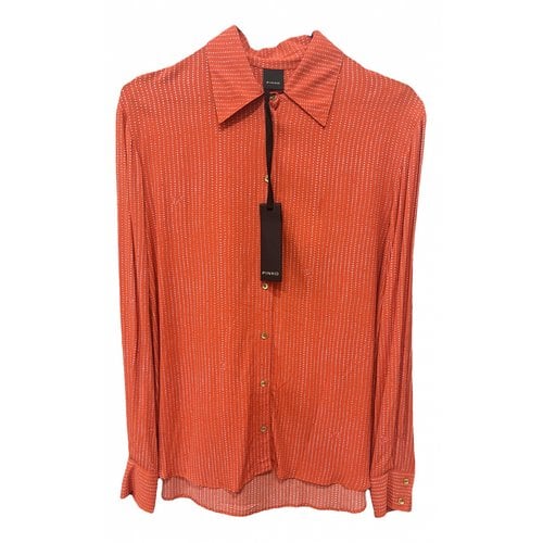Pre-owned Pinko Shirt In Red
