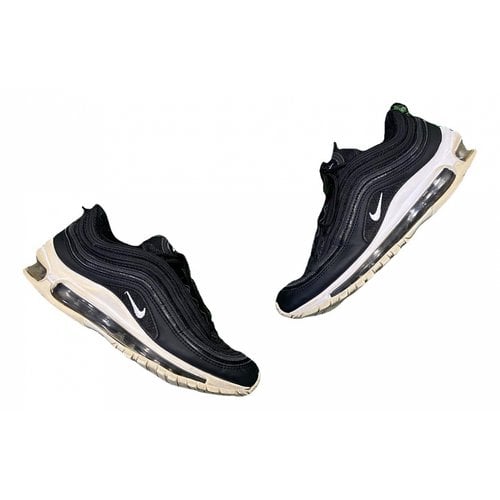 Pre-owned Nike Air Max 97 Cloth Boots In Black