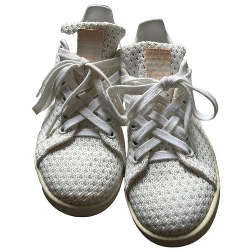 Pre-owned Adidas Originals Cloth Trainers In White