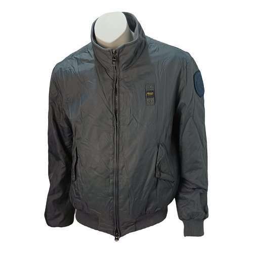 Pre-owned Blauer Jacket In Grey