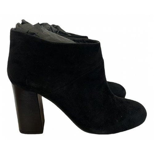 Pre-owned Marni Ankle Boots In Black