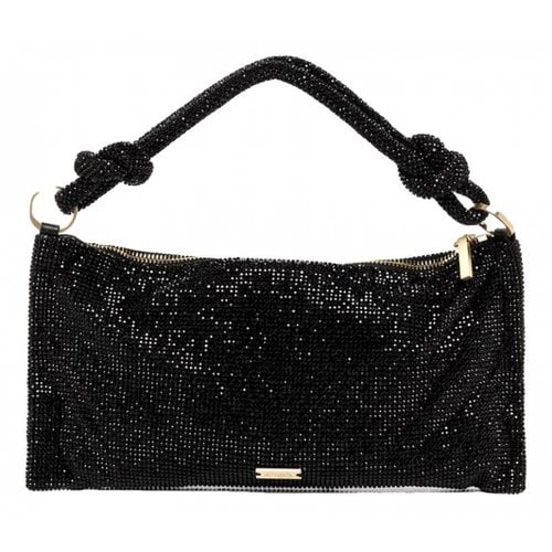 Pre-owned Cult Gaia Glitter Handbag In Black
