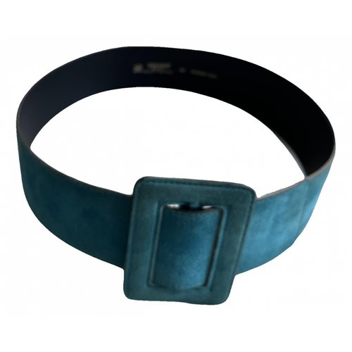 Pre-owned Escada Belt In Turquoise