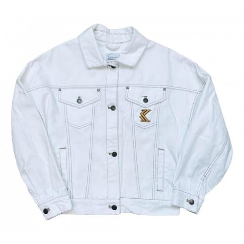 Pre-owned Karl Kani Jacket In White