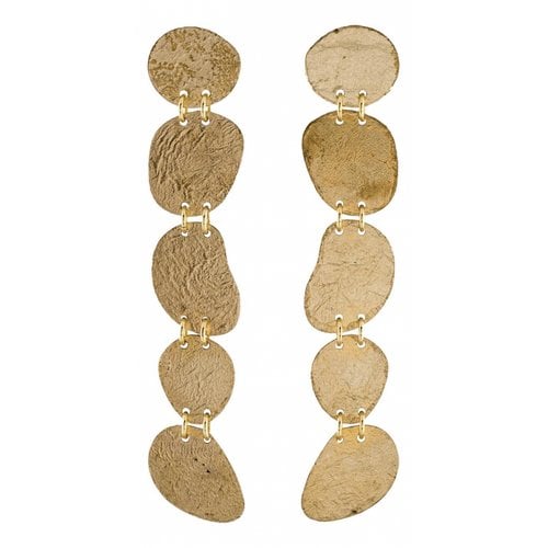 Pre-owned Cult Gaia Earrings In Gold