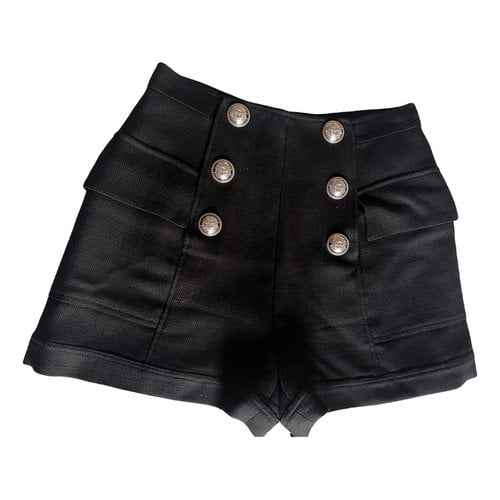 Pre-owned Balmain Shorts In Black
