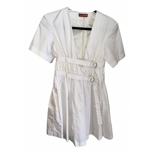 Pre-owned Altuzarra Mini Dress In White