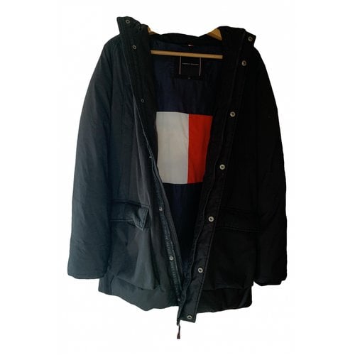 Pre-owned Tommy Hilfiger Jacket In Black