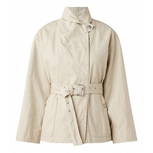 Pre-owned Isabel Marant Étoile Trench Coat In Beige