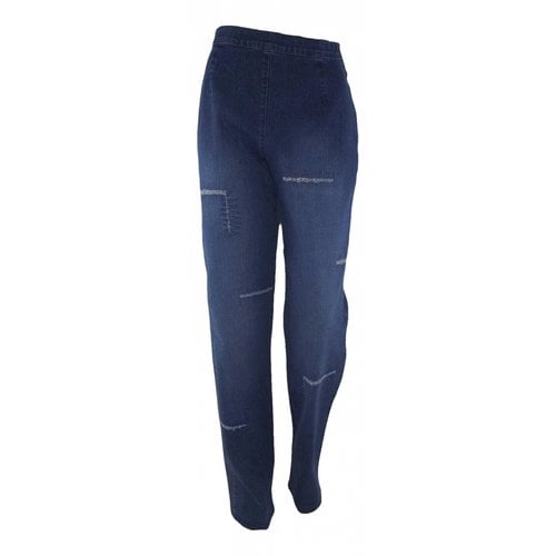 Pre-owned Marina Rinaldi Jeans In Blue