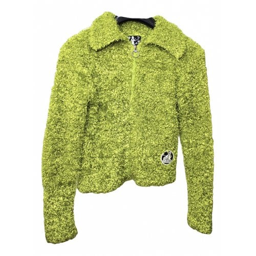 Pre-owned Miss Sixty Cardigan In Green