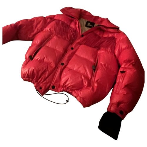 Pre-owned Moncler Jacket In Red
