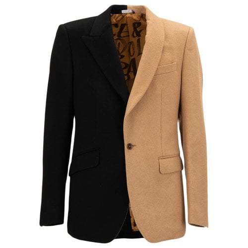 Pre-owned Dolce & Gabbana Cashmere Jacket In Brown