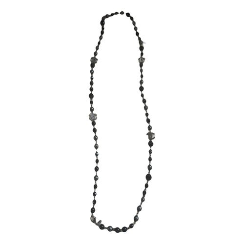 Pre-owned Chanel Necklace In Black