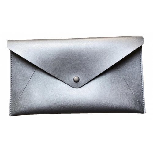 Pre-owned Anteprima Leather Purse In Silver