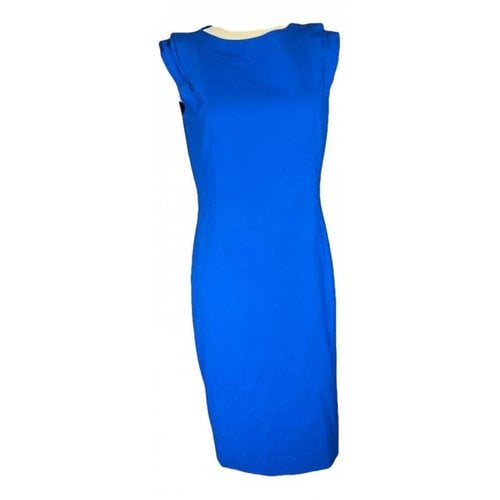Pre-owned Akris Punto Mid-length Dress In Blue