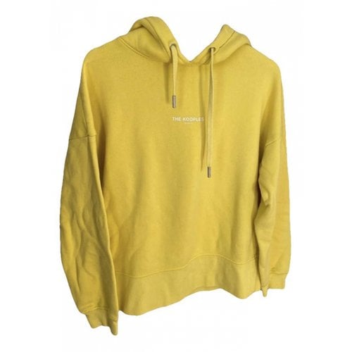Pre-owned The Kooples Sweatshirt In Yellow