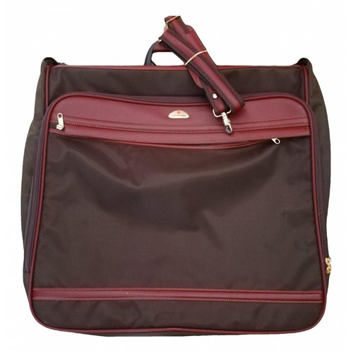 Pre-owned Samsonite Leather Travel Bag In Multicolour