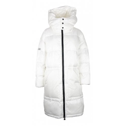 Pre-owned Comme Des Fuckdown Jacket In White