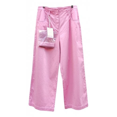 Pre-owned I Blues Large Pants In Pink