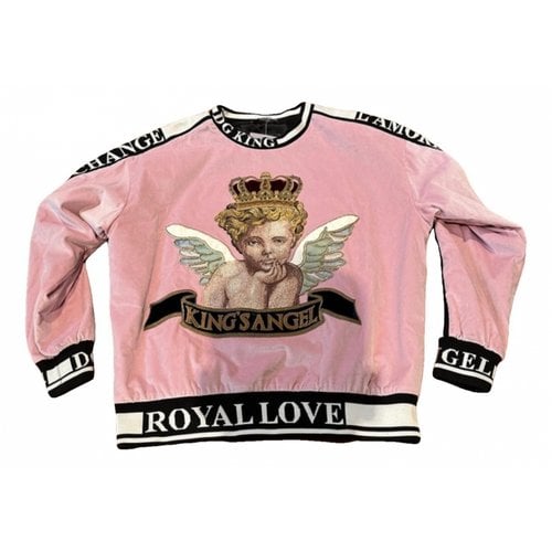 Pre-owned Dolce & Gabbana Sweatshirt In Pink