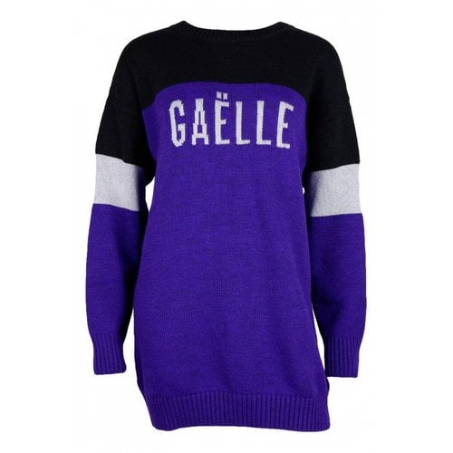 Pre-owned Gaelle Paris Dress In Purple