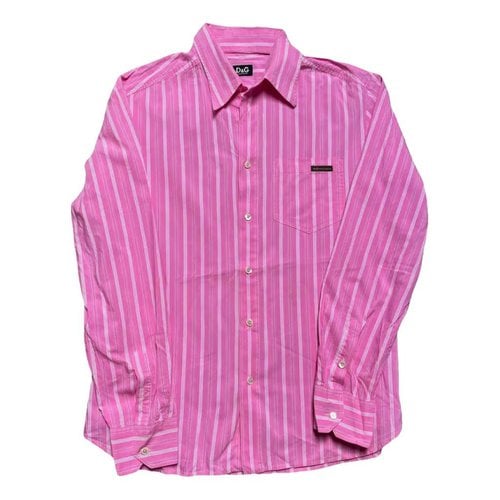 Pre-owned Dolce & Gabbana Shirt In Pink