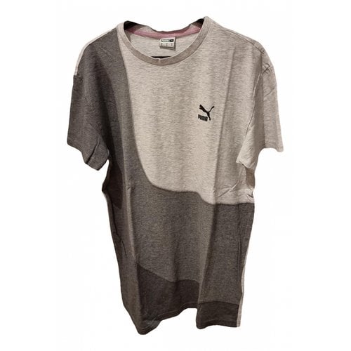 Pre-owned Puma T-shirt In Grey